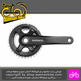 طبق قامه دوچرخه شیمانو مدل FC-MT700 مشکی Shimano Bicycle Crankset FC-MT700