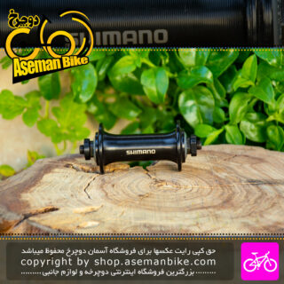 توپی جلو دوچرخه شیمانو مدل TX800 مشکی Shimano Bicycle Front Hub TX800