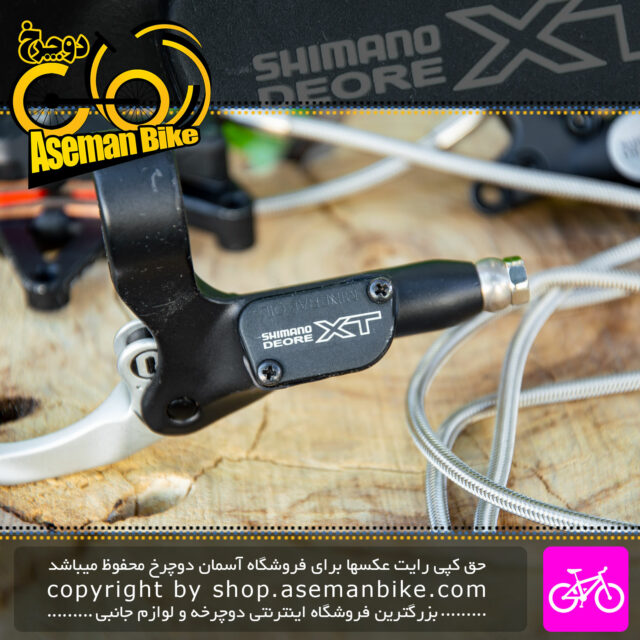 ست ترمز هیدرولیک دوچرخه شیمانو مدل دیور اکس تی Shimano Bicycle hydraulic Disc Brake Set Deore XT