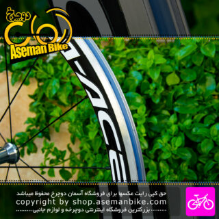 طوقه کامل دوچرخه کورسی شیمانو ست جلو و عقب مدل C50 دورا ایس سایز 700c کربن Shimamo Bicycle Wheel-set Dura Ace C50