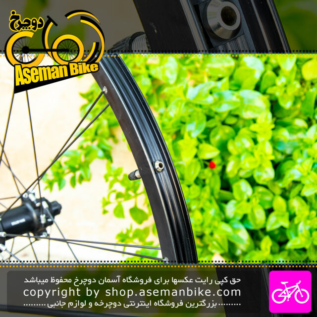 طوقه کامل دوچرخه شیمانو مدل Shimano Wheels M765 عقب سایز 26 24 پره Shimano Bicycle Rear Wheel M765 Size 26