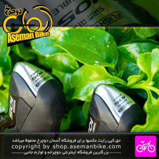 ست کتی دسته دنده و ترمز دوچرخه کورسی جاده مارک شیمانو سری 105 مدل ST5601 ساخت ژاپن Shimano Road Bicycle Shifter Set 105 ST5601 Japan