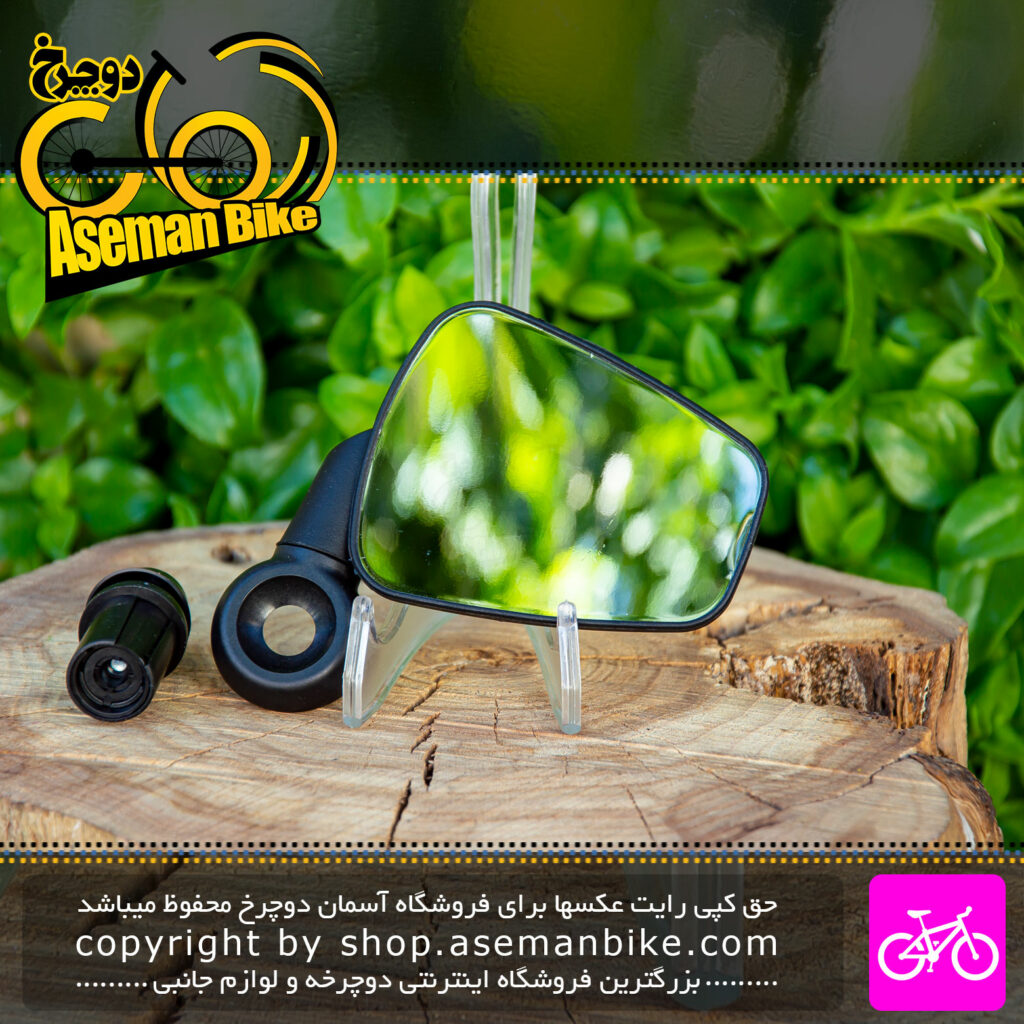آینه بغل دوچرخه زفال مدل DooBack2 مشکی Zefal Bicycle Mirror Dooback2