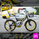 دوچرخه بچه گانه Cielo مدل Compact سایز 16 کارکرده رنگ مشکی زرد Cielo Kids Bike Compact Size 16