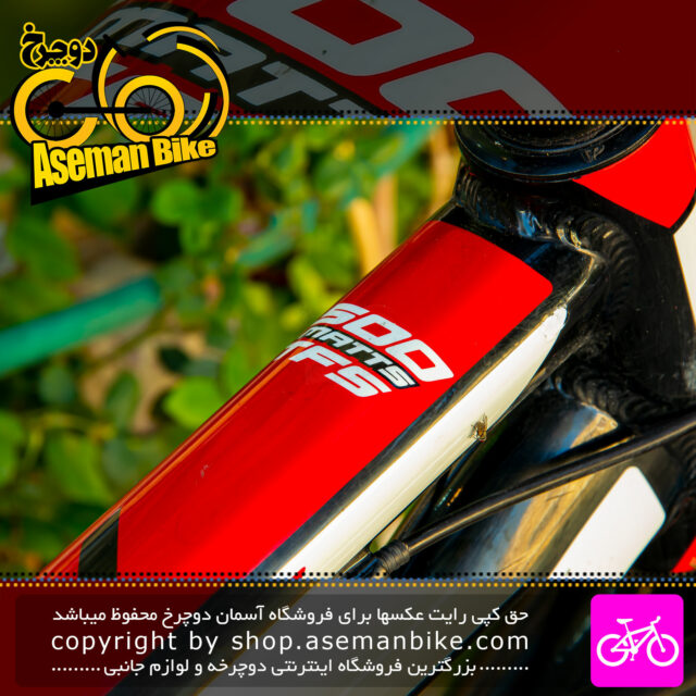 دوچرخه کوهستان مریدا مدل Matts 500 TFS سایز 26 30 دنده رنگ مشکی قرمز سفید MERIDA MTB Bike Matts 500 TFS Size 26