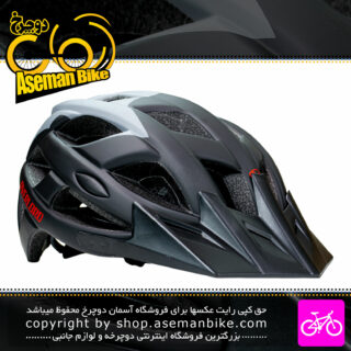 کلاه دوچرخه سواری اورلورد مدل HB3.9 سایز 58 الی 61 رنگ مشکی طوسی Overlord Bicycle Helmet HB3.9 58-61 Black Gray