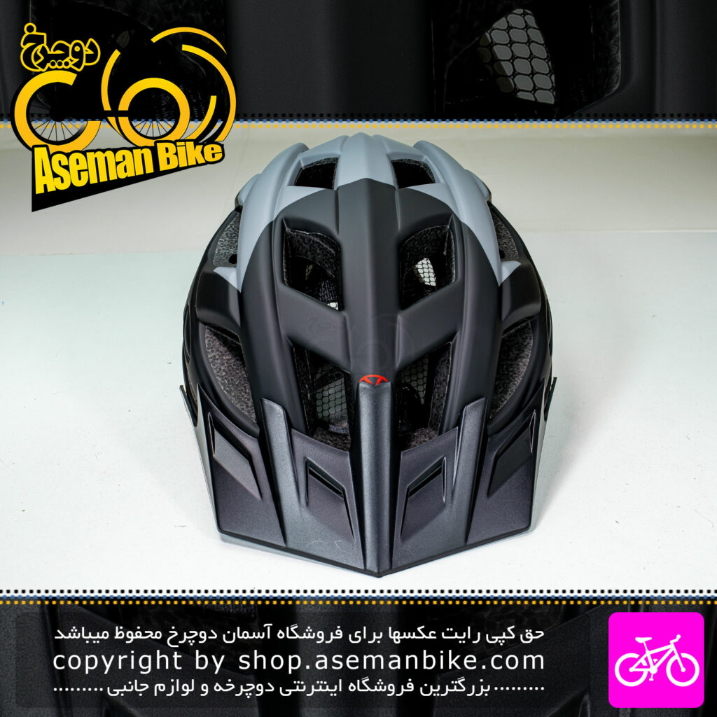 کلاه دوچرخه سواری اورلورد مدل HB3.9 سایز 58 الی 61 رنگ مشکی طوسی Overlord Bicycle Helmet HB3.9 58-61 Black Gray