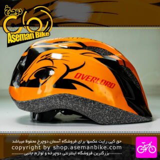 کلاه دوچرخه سواری اورلورد مدل HB8 سایز 52 الی 55 سانتیمتر رنگ نارنجی مشکی  Overlord Bicycle Helmet HB8 52-55cm Black Orange