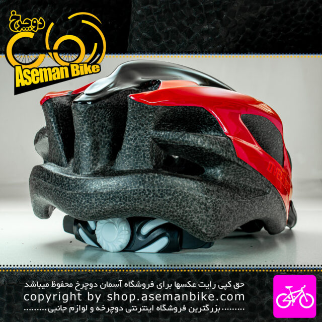 کلاه دوچرخه سواری اورلورد مدل MV16 سایز 58 الی 61 سانتیمتر رنگ مشکی قرمز Overlord Bicycle Helmet MV16 Size 58-61cm Black Red