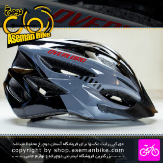 کلاه دوچرخه سواری اورلورد مدل MV50 سایز 58 الی 61 سانتیمتر رنگ مشکی خاکستری Overlord Bicycle Helmet MV50 Size 58-61cm Black Gray