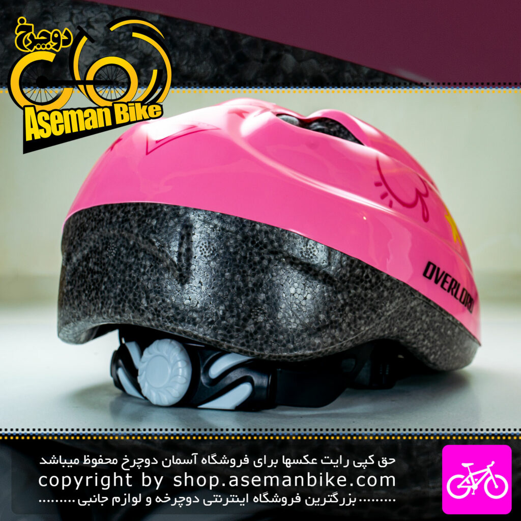 کلاه دوچرخه سواری بچه گانه اورلورد مدل HB5-2 سایز 52 الی 55 سانتیمتر رنگ صورتی Overlord Bicycle Helmet HB5-2 Size 52-55cm Pink