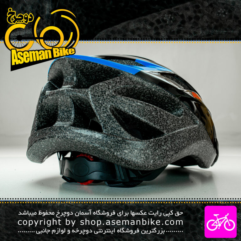 کلاه دوچرخه سواری راکی مدل MV23 سایز 58 الی 61 سانتیمتر رنگ مشکی طرح دار Rocky Bicycle Helmet MV23 Size 58-61cm Black With Design
