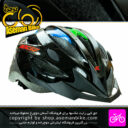 کلاه دوچرخه سواری راکی مدل MV23 سایز 58 الی 61 سانتیمتر رنگ مشکی طرح دار Rocky Bicycle Helmet MV23 Size 58-61cm Black With Design