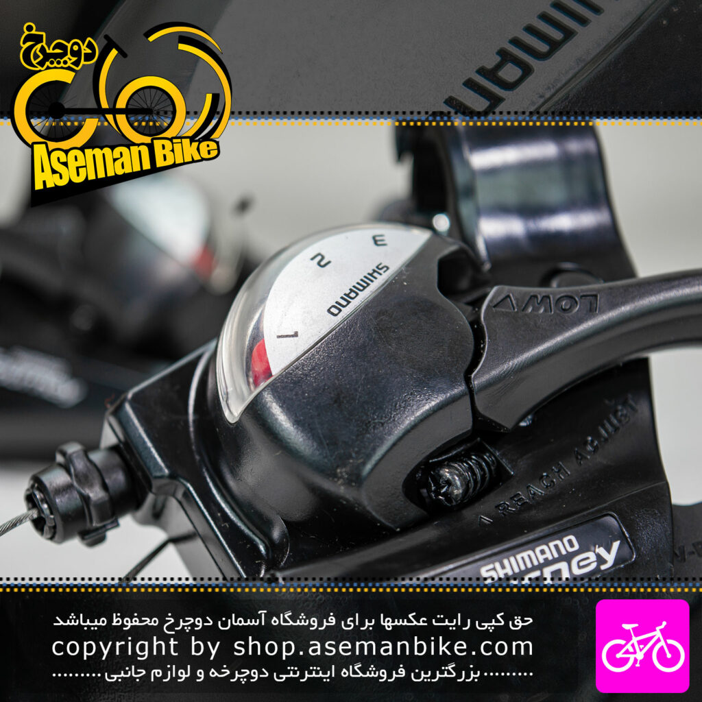 ست دسته دنده و ترمز یکپارچه دوچرخه شیمانو کد EF40 سیستم 3X7 سرعته Shimano Bicycle Shift and Brake Lever Set EF40 3X7 Speed