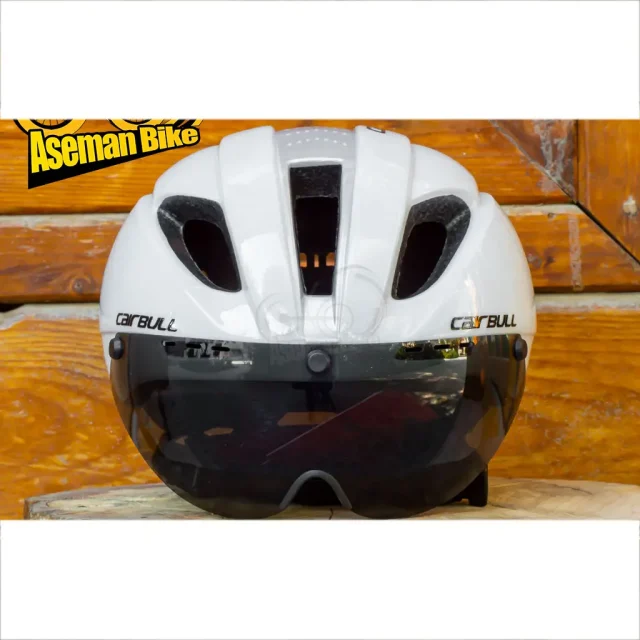 کلاه دوچرخه سواری کربول VANI STAR CB15 سفید Cairbull Cycling Helmet Vani Star Cairbull CB15