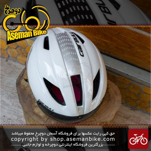کلاه دوچرخه سواری کربول Castle CB15 سفید Cairbull Cycling Helmet Castle Cairbull CB15
