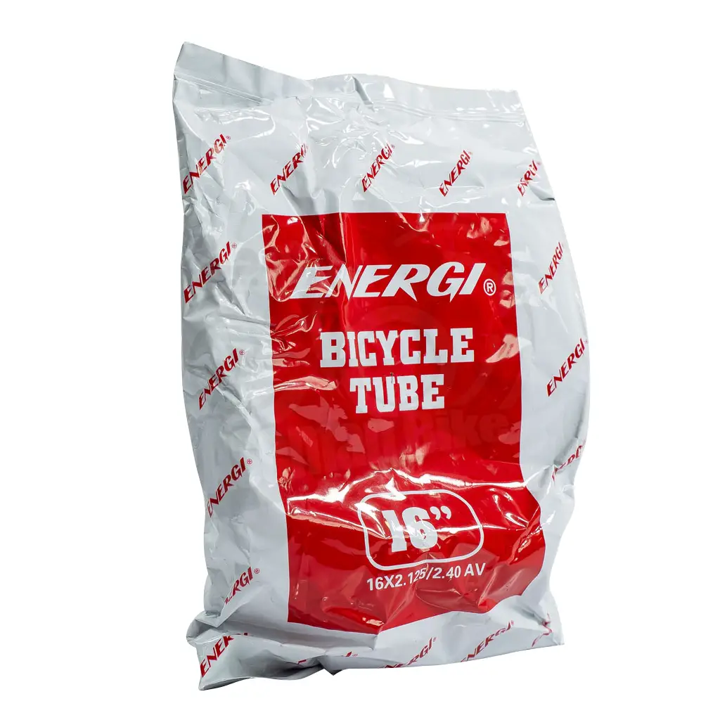 قیمت و خرید تیوپ دوچرخه انرژی Energi سایز 16x2.125 2.40 والف موتوری آمریکایی