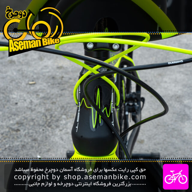 دوچرخه کوهستان بلست کربن مدل GTC سایز 29 ست دیور 20 دنده رنگ مشکی/سبز فلورسنت Blast MTB Bicycle GTC Carbon Size 29 Deore Set 20 Speed Black\Fluorescent Green