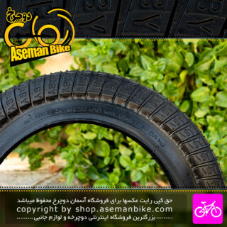 تایر دوچرخه قناری سایز 14×2.40 مشکی Canary Bicycle Tire Size 14×2.40