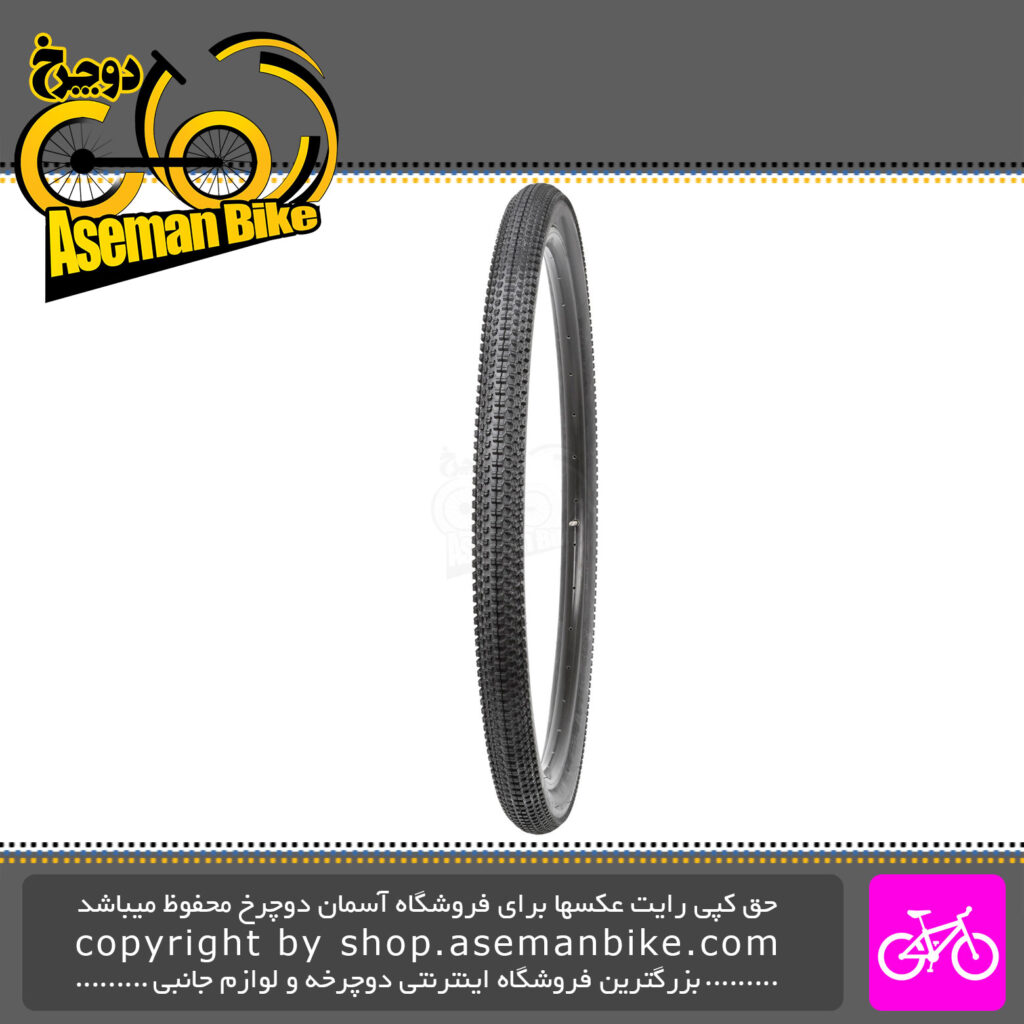 لاستیک دوچرخه انرژی سایز 26x2.125 ET عاج ریز مشکی Energi Bicycle Tire Size 26x2.125 Black