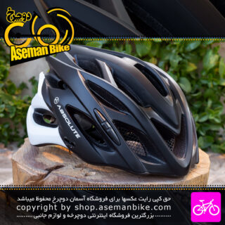 کلاه دوچرخه سواری Absolute مدل BM36 سایز 57-62 سانتیمتر رنگ مشکی سفید Absolute Bicycle Helmet BM36 Black White