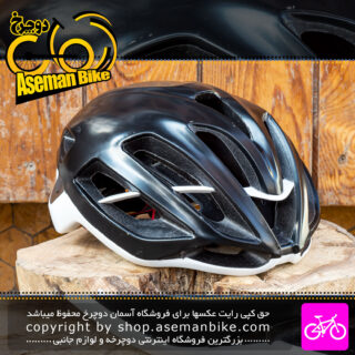 کلاه دوچرخه سواری فاکس مدل Tillu0111 مشکی سفید سایز 58-53 Fox Bicycle Helmet Tillu0111