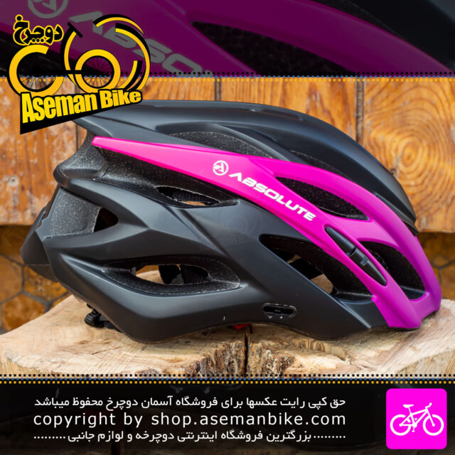 کلاه دوچرخه سواری ابسولوت مدل Qio575 سایز 62-57 سانتیمتر مشکی سرمه ای Absolute Bicycle Helmet Qio575