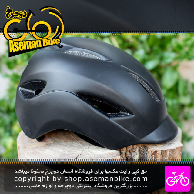 کلاه دوچرخه سواری ابسولوت Absolute مدل 001B سایز دور سر 57-62 سانت رنگ مشکی Absolute Bicycle Helmet 001B 57-62cm Black