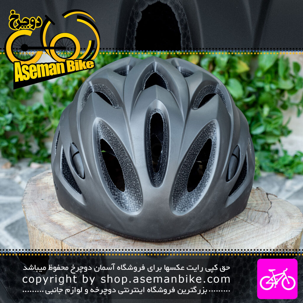 کلاه دوچرخه سواری ابسولوت Absolute مدل K113 سایز دور سر 57-62 سانت رنگ خاکستری Absolute Bicycle Helmet K113 Size 57-62cm Gray