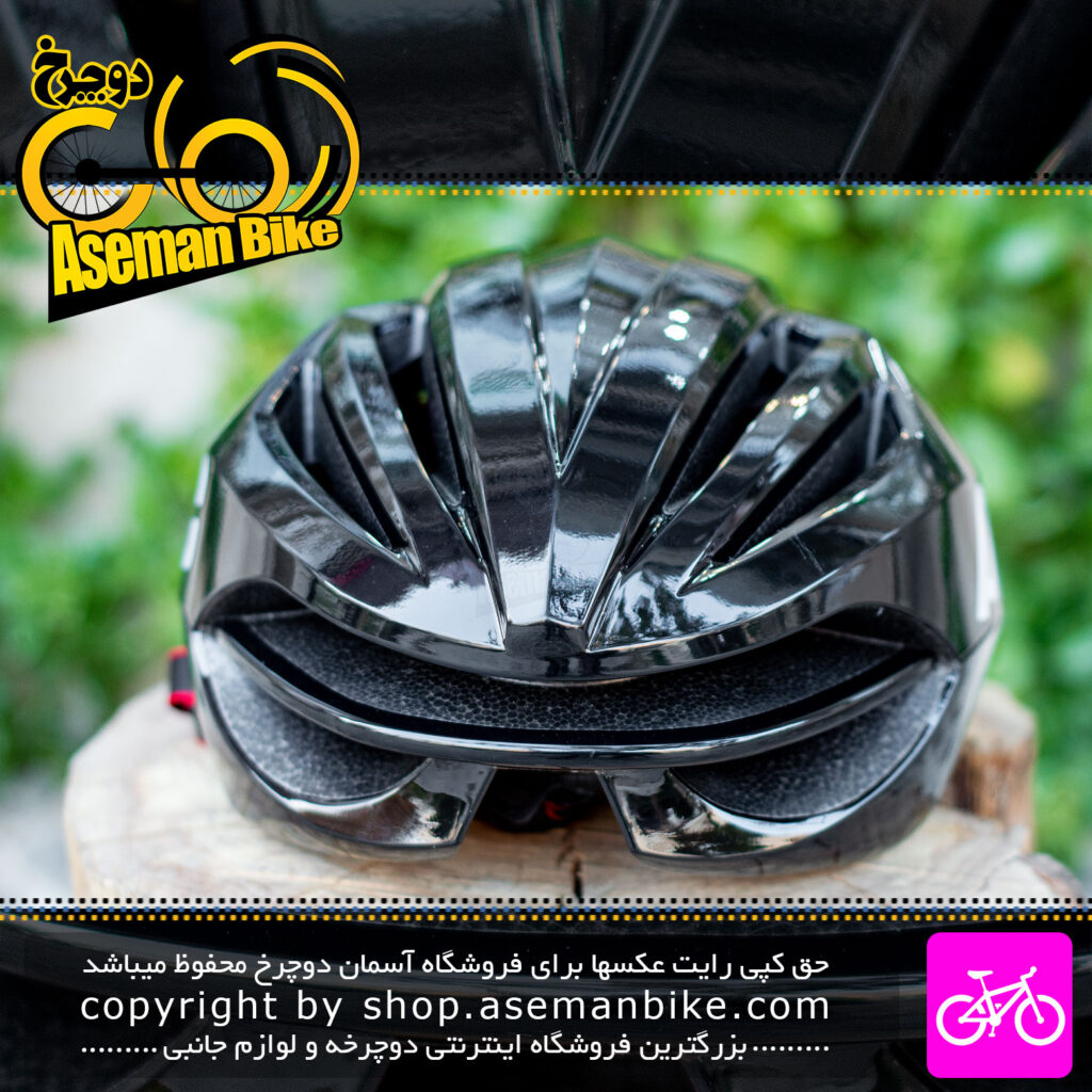 کلاه دوچرخه سواری پوک POC مدل HP03M سایز دور سر 56-61 سانت رنگ مشکی براق POC Bicycle Helmet HP03M Size 56-61cm Shine Black