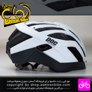 کلاه دوچرخه سواری POC مدل UI900 سایز 62-57 سانت سفید مشکی POC Bicycle Helmet UI900