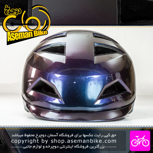 کلاه دوچرخه سواری Promend مدل VB16 سایز 62-57 بنفش تیره Promend Bicycle Helmet VB16
