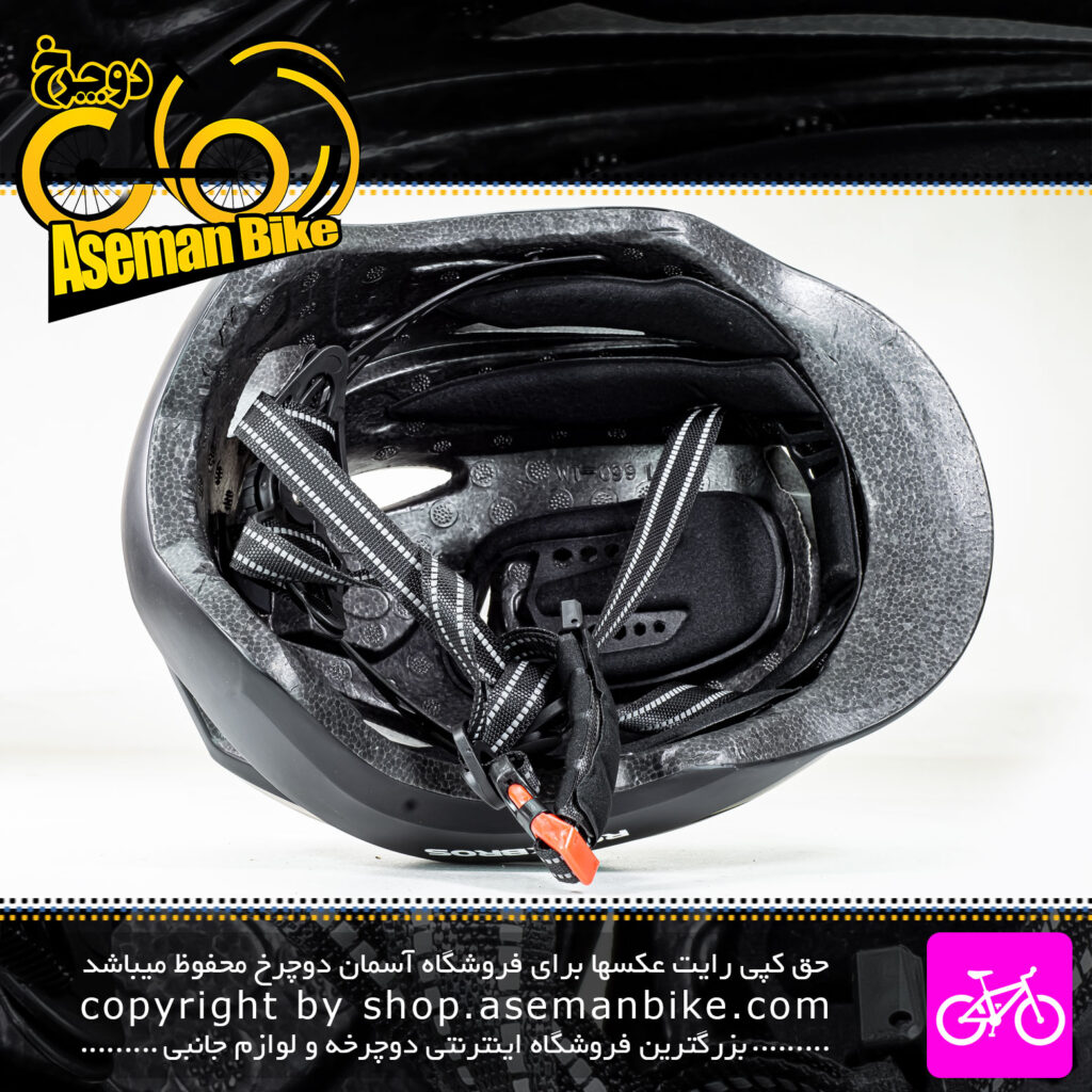 کلاه دوچرخه سواری راک بروس مدل RB113 سایز 62-57 سانت مشکی مات Rock Bros Bicycle Helmet RB113