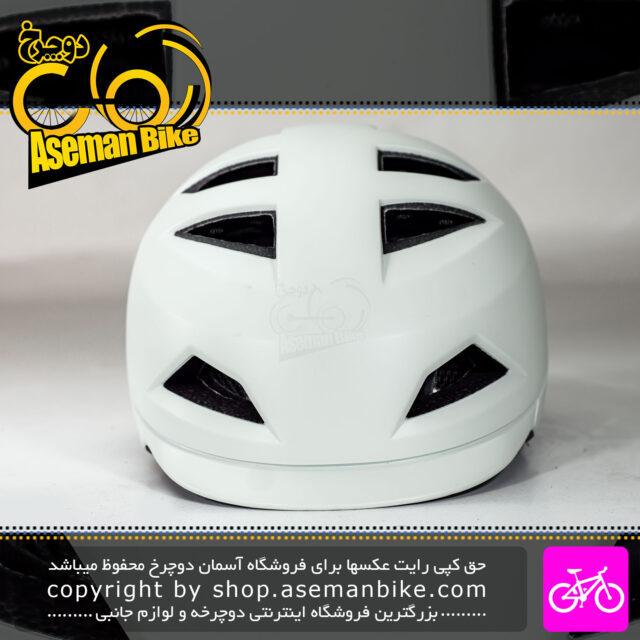 کلاه دوچرخه سواری Tomdeer مدل M16 سایز 62-57 سانت سفید Tomdeer Bicycle Helmet M16