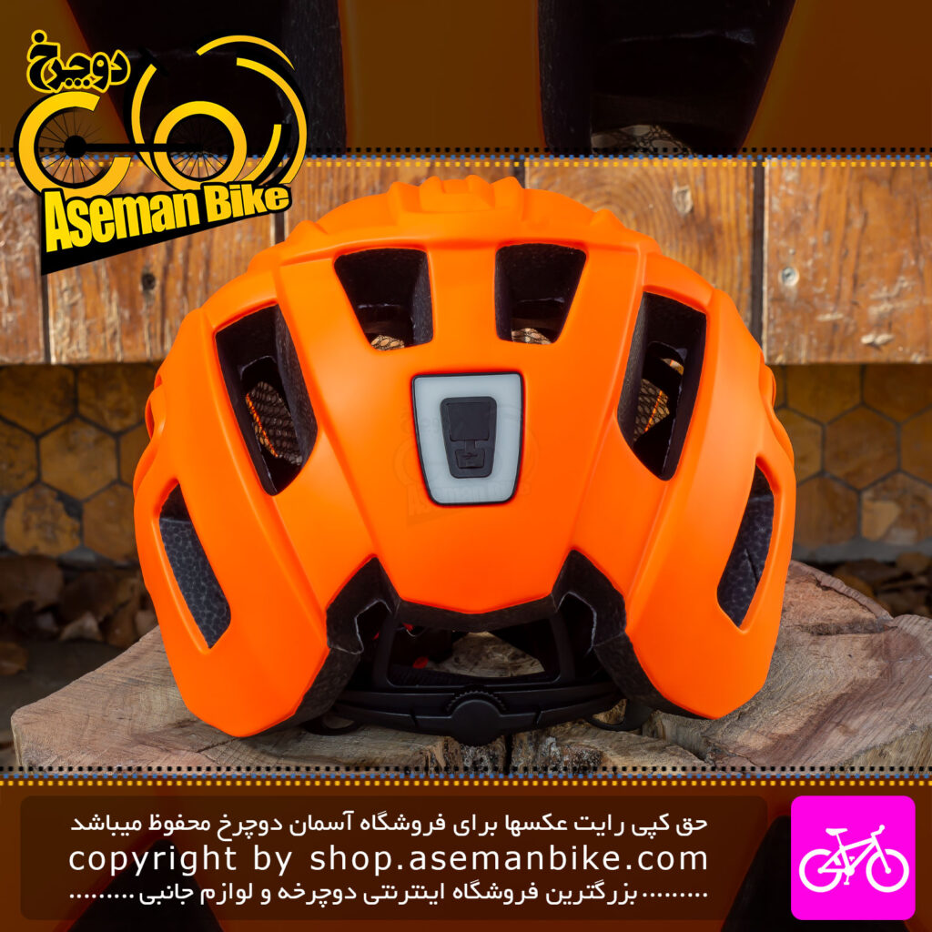 کلاه دوچرخه سواری ترینکس مدل Tix-it 2.3 سایز 62-57 نارنجی هوریزون Absolute Bicycle Helmet Tix-it 2.3