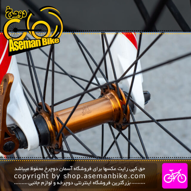 دوچرخه کوهستان دست دوم ویوا مدل Mamba سایز 26 24 سرعته سفید قرمز VIVA MTB Bicycle MAMBA Size 26 24 Speed White Red