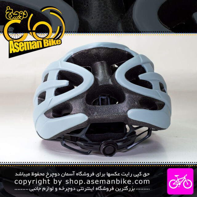 کلاه دوچرخه سواری نوب مدل RB79 سایز 62-57 سانت خاکستری Noob Bicycle Helmet RB79