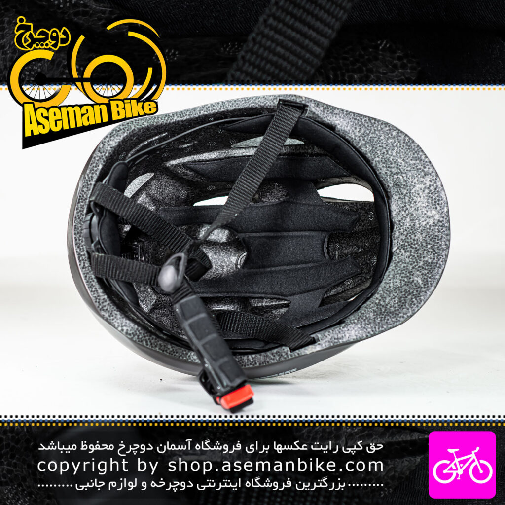 کلاه دوچرخه سواری Shinmax مدل Jax954 سایز 62-57 سانت مشکی Shinmax Bicycle Helmet Jax 954