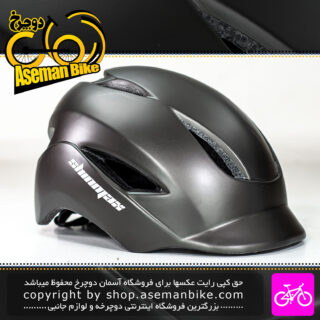 کلاه دوچرخه سواری Shinmax مدل Jax954 سایز 62-57 سانت مشکی Shinmax Bicycle Helmet Jax 954