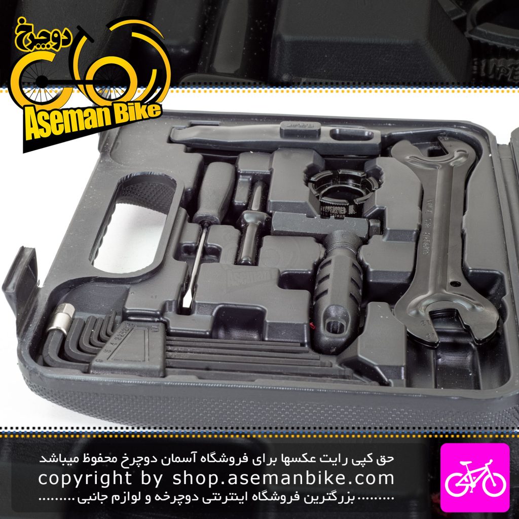 جعبه ابزار تعمیرات دوچرخه سوپربی مدل 957203 SuperB Bicycle Wrench Pack