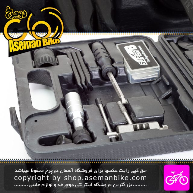 جعبه ابزار تعمیرات دوچرخه سوپربی مدل 8749 SuperB Bicycle Wrench Pack