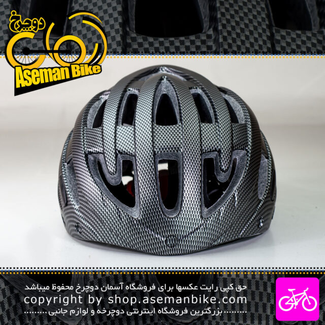 کلاه دوچرخه سواری تیاگرا مدل XF01 سایز 62-57 سانت خاکستری Tiagra Bicycle Helmet XF01