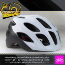 کلاه دوچرخه سواری کارتر مدل Report سایز 60-55 سانت خاکستری سفید Carter Bicycle Helmet Report 55-60cm