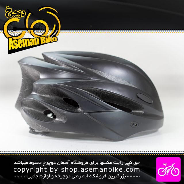 کلاه دوچرخه سواری کانتر مدل WRS سایز 60-55 سانت مشکی Counter Bicycle Helmet WRS 55-60cm