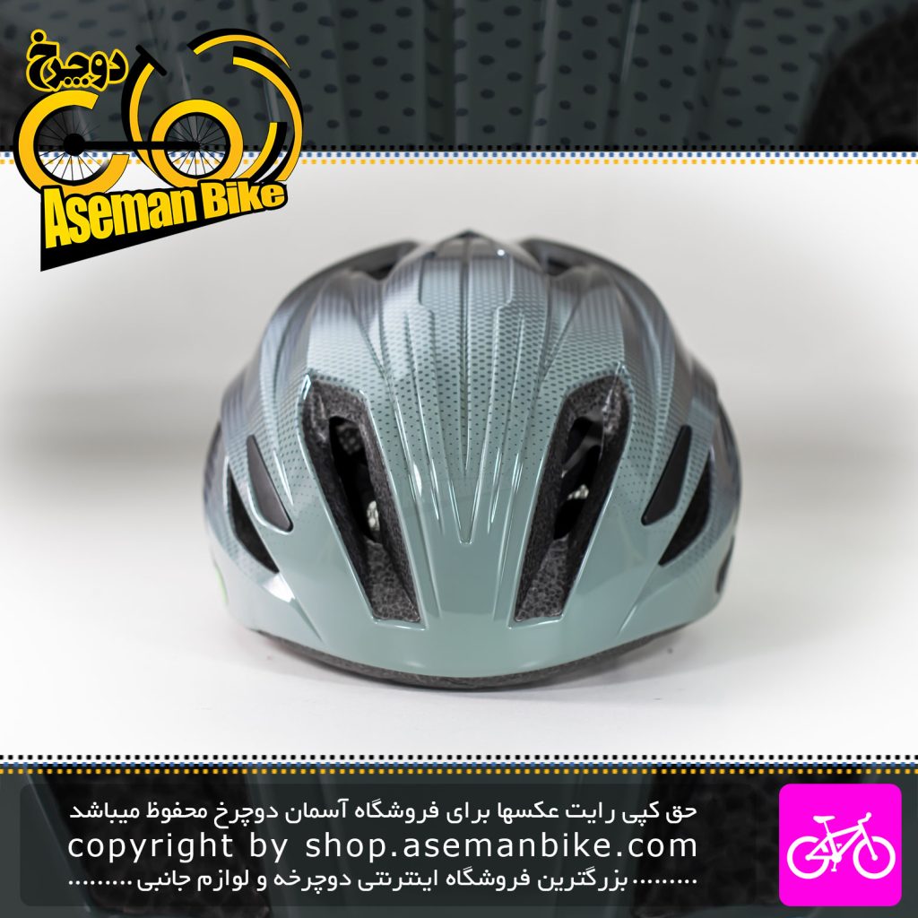 کلاه دوچرخه سواری جاینت مدل ایکس 7 سایز 61-56 سانت مشکی خاکستری Giant Bicycle Helmet X7 56-61cm