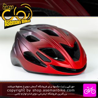 کلاه دوچرخه سواری موک فایر مدل SSR سایز 60-55 سانت مشکی قرمز Mokfire Bicycle Helmet SSR Size 55-60cm