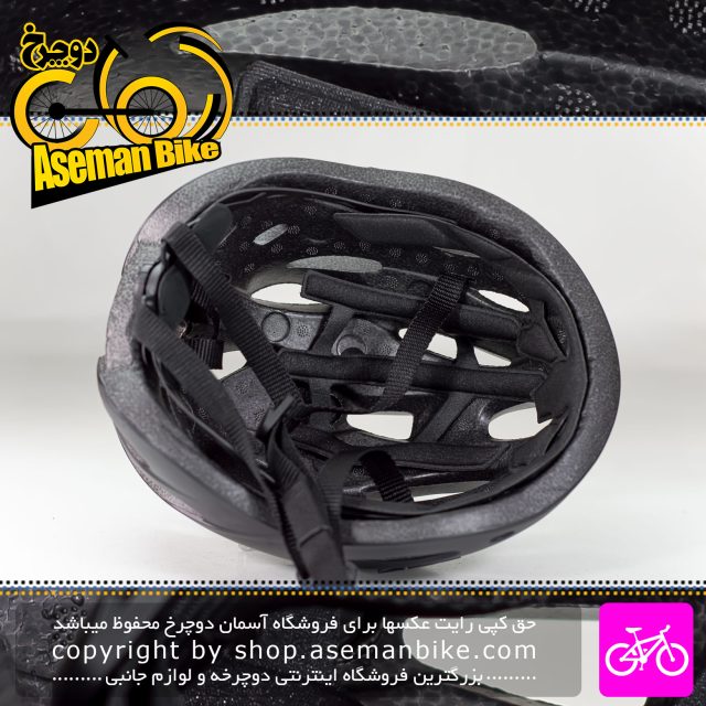 کلاه دوچرخه سواری موک فایر مدل ATT سایز 60-55 سانت مشکی مات Mokfire Bicycle Helmet ATT Size 55-60cm