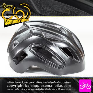 کلاه دوچرخه سواری تلکس مدل YT76 سایز 60-56 سانت مشکی براق Telx Bicycle Helmet YT76 Size 56-60cm