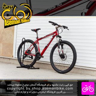 دوچرخه کوهستان شهری ترینکس مدل ماجستیک M510 دست دوم سایز 27.5 24 سرعته مشکی قرمز Trinx Bicycle Majestic M510 Size 27.5 24 Speed