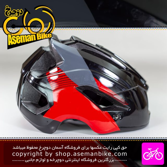کلاه دوچرخه سواری ویاگرا مدل M778 سایز 62-57 سانت مشکی قرمز Viagra Bicycle Helmet M778 Size 57-62cm